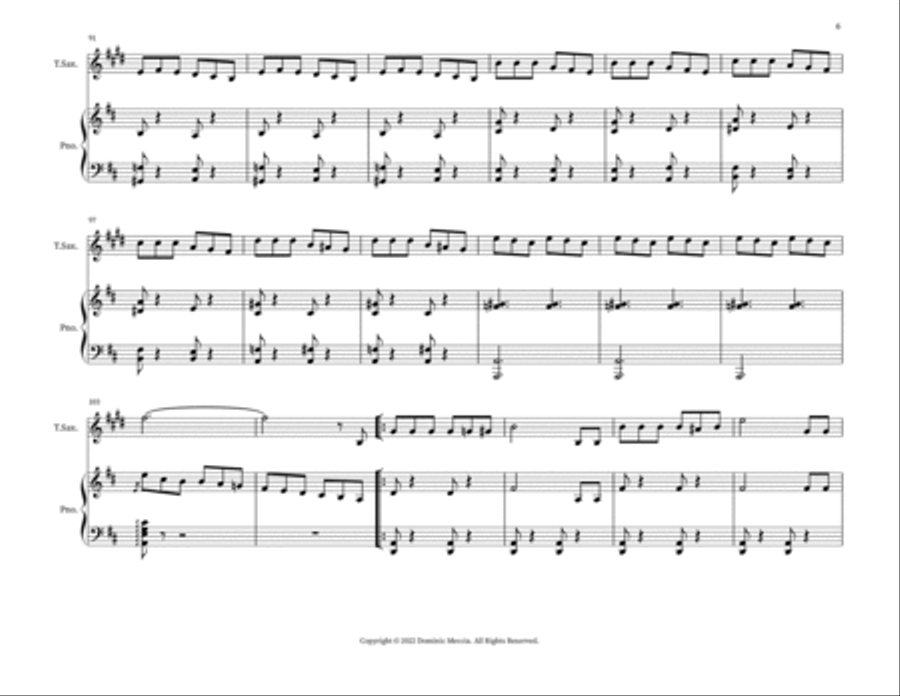 My Name Is John Wellington Wells Woodwind Duet scores gallery preview page 6