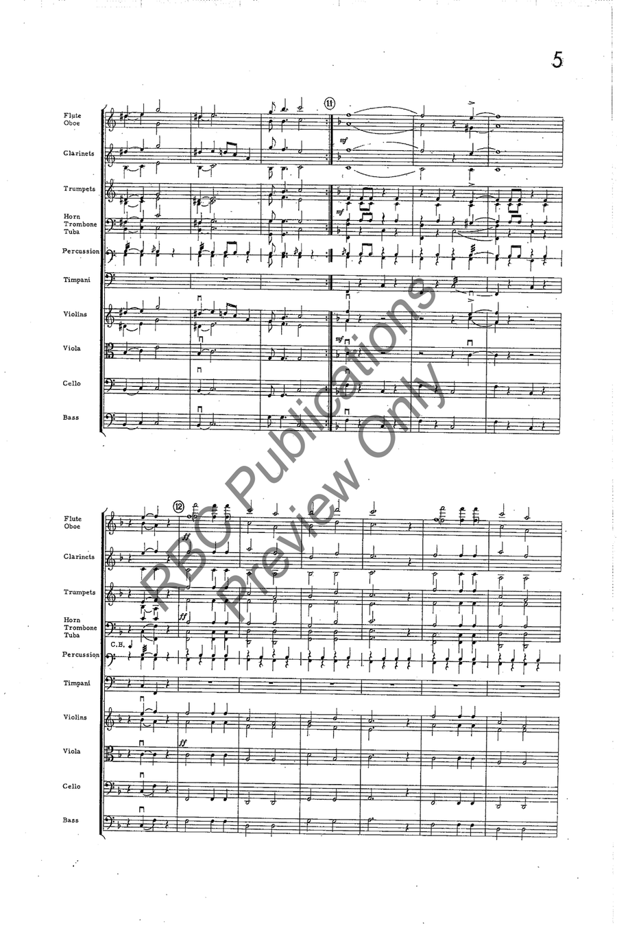 Cripple Creek Cripple Creek Full Orchestra scores gallery preview page 6