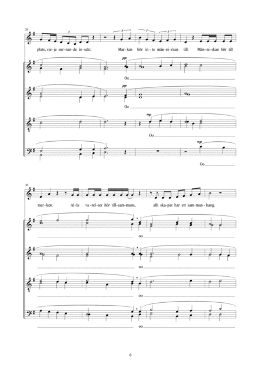 Härlig är jorden Härlig är jorden Divisi scores gallery preview page 6
