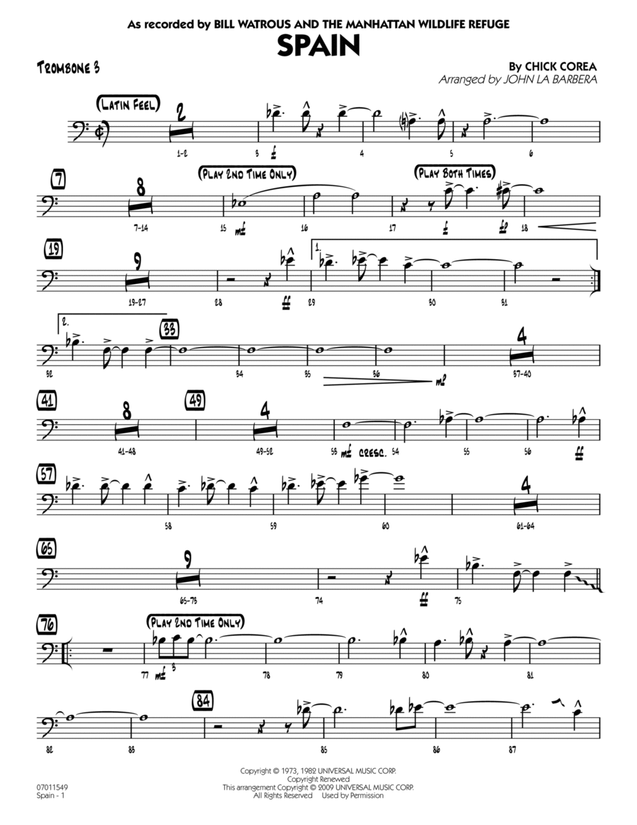 Spain - Trombone 3