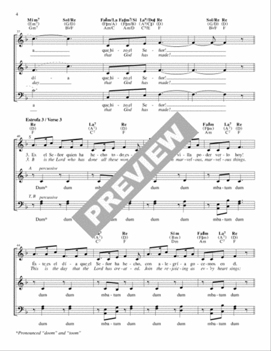 Éste es el día / This Is the Day - Guitar edition Guitar scores gallery preview page 4