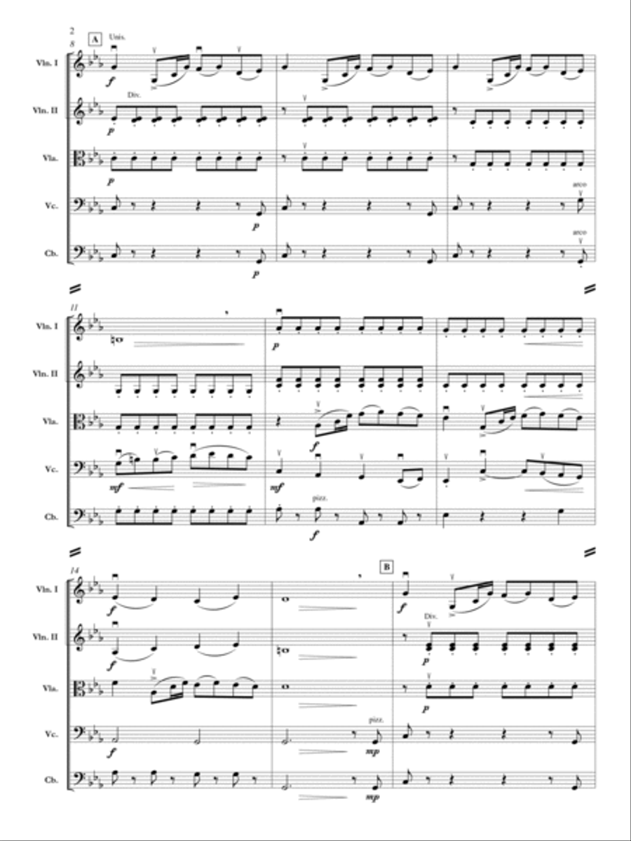 British Mystery Theater Orchestra scores gallery preview page 3