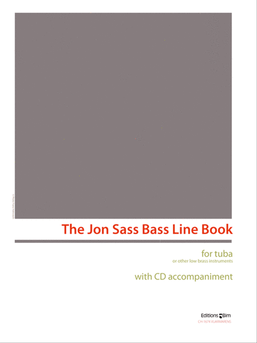 The Jon Sass Bassline Book Euphonium scores gallery preview page 2