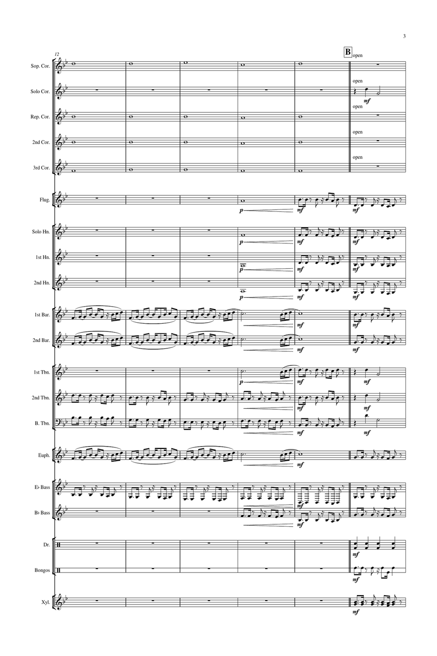 This Is What You Came For Brass Band scores gallery preview page 4