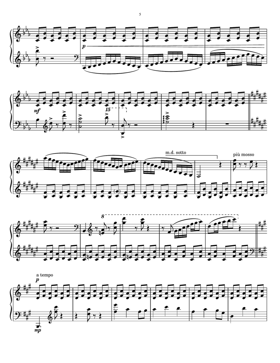 Beauty And The Beast Beauty And The Beast Piano Solo scores gallery preview page 5