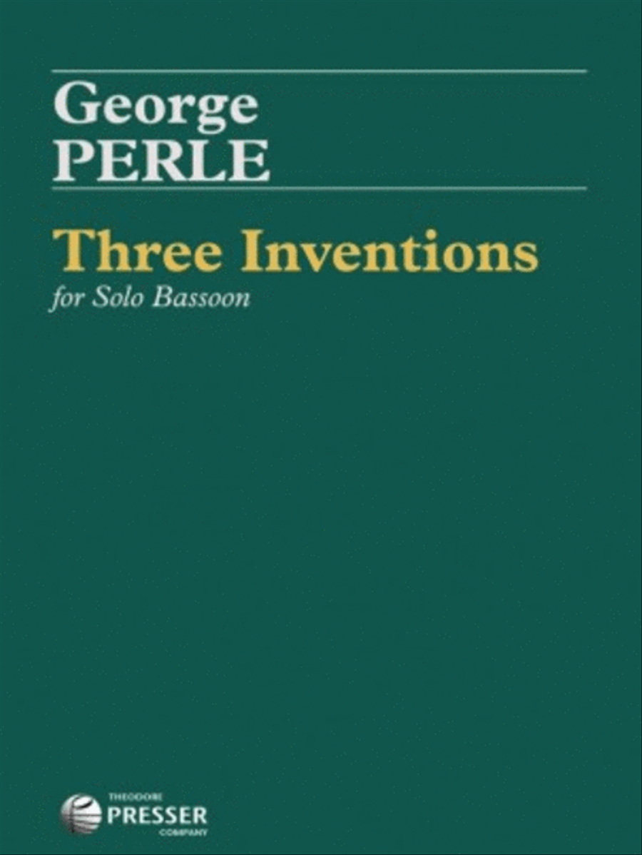 Three Inventions Chamber Music scores gallery preview page 1
