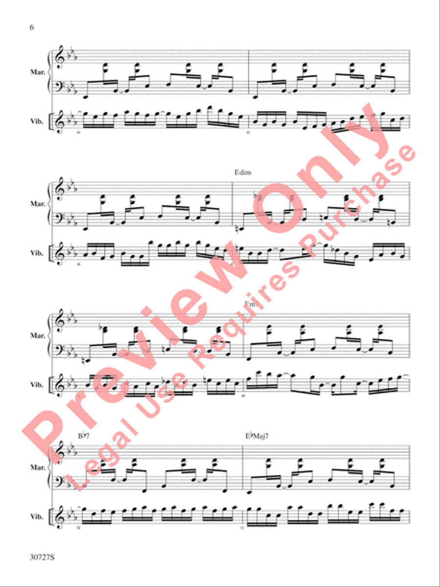 The Gershwin Mallet Collection Percussion scores gallery preview page 7