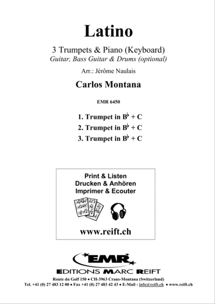Latino Trumpet Trio scores gallery preview page 2