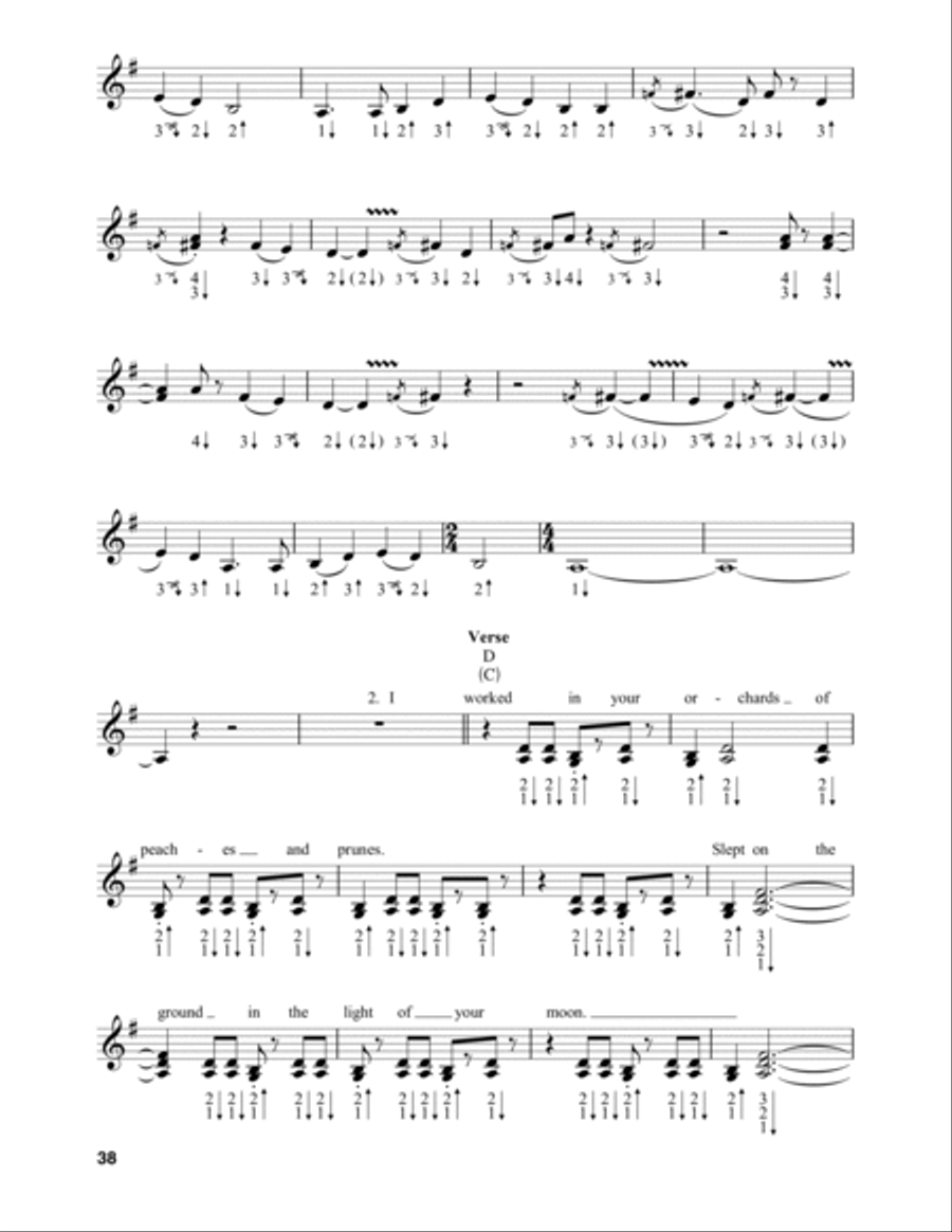 Pastures Of Plenty Harmonica scores gallery preview page 3
