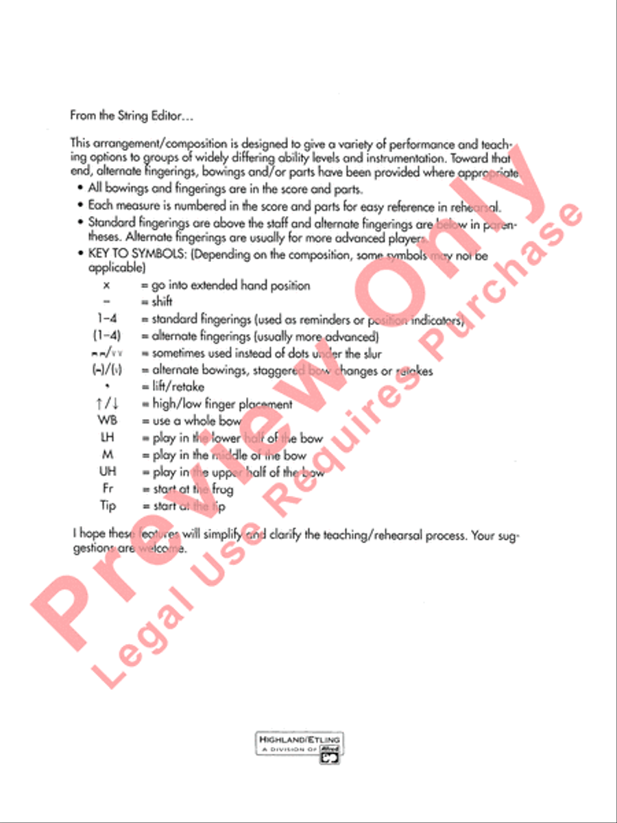 Dramatic Essay String Orchestra scores gallery preview page 3