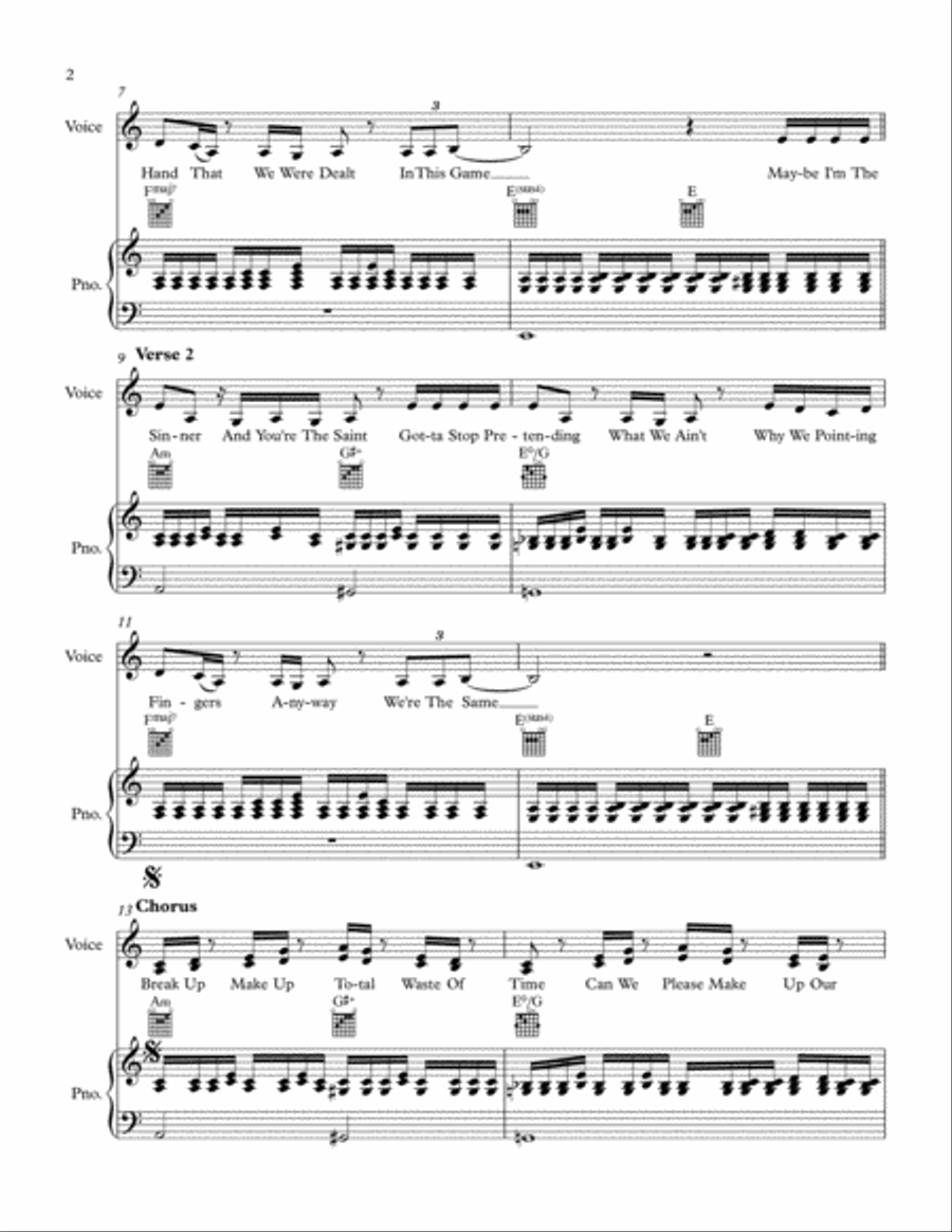 Best Mistake Best Mistake Voice scores gallery preview page 2