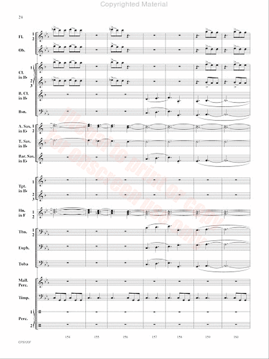 Instinct Concert Band scores gallery preview page 25