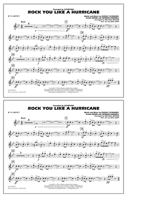 Rock You Like a Hurricane - Bb Clarinet