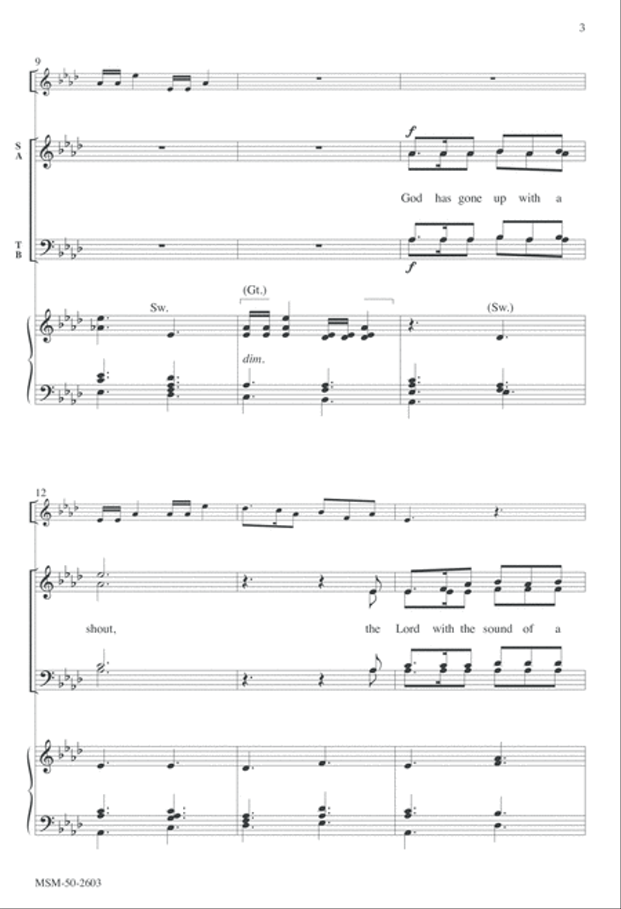 Sing Praises to God 4-Part scores gallery preview page 3