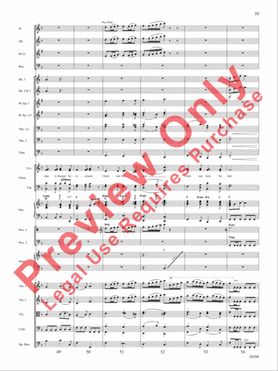 Rejoice Rejoice Choir scores gallery preview page 10