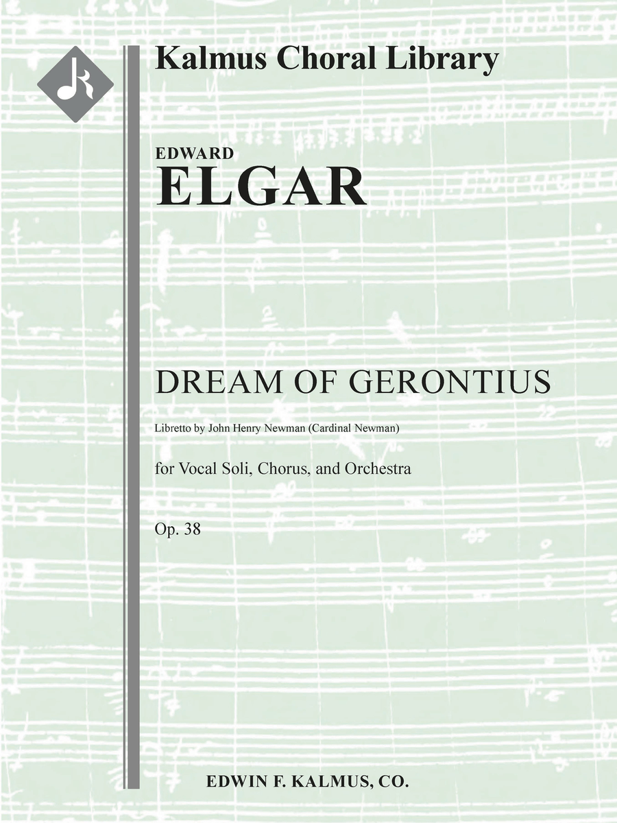 Dream of Gerontius, The, Op. 38 Choir scores gallery preview page 1