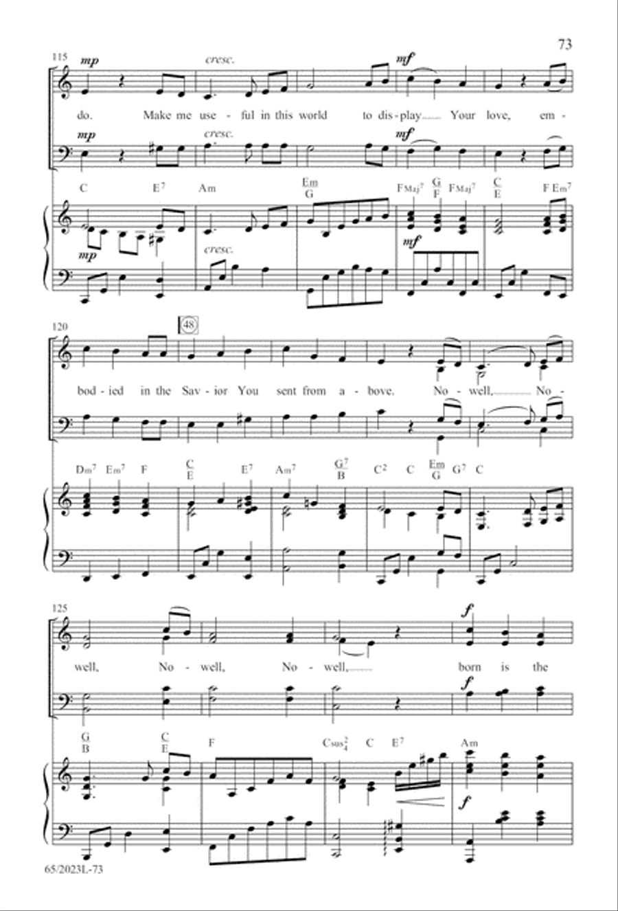 Child of Hope Child of Hope 4-Part scores gallery preview page 74