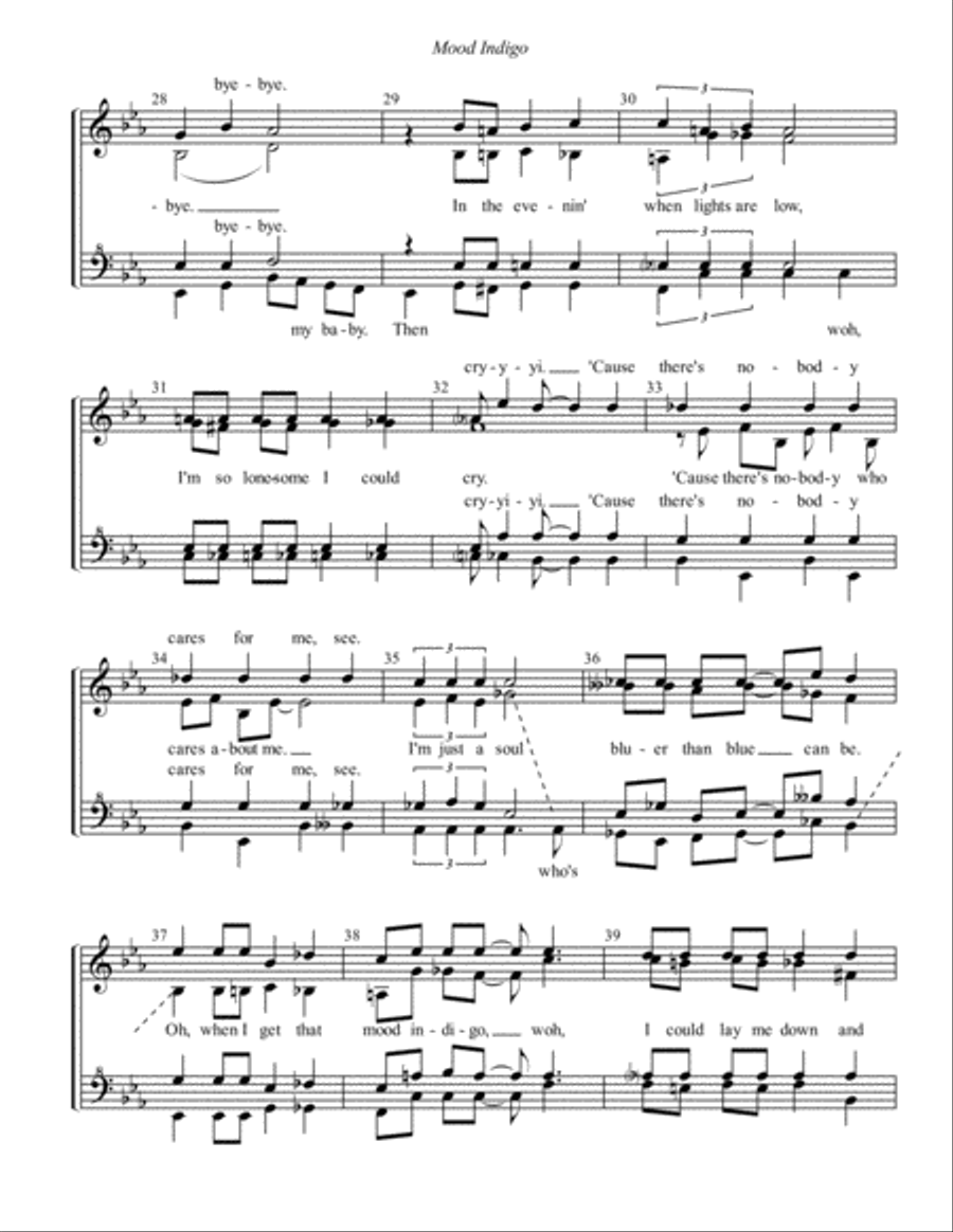 Mood Indigo Mood Indigo SSAA scores gallery preview page 3