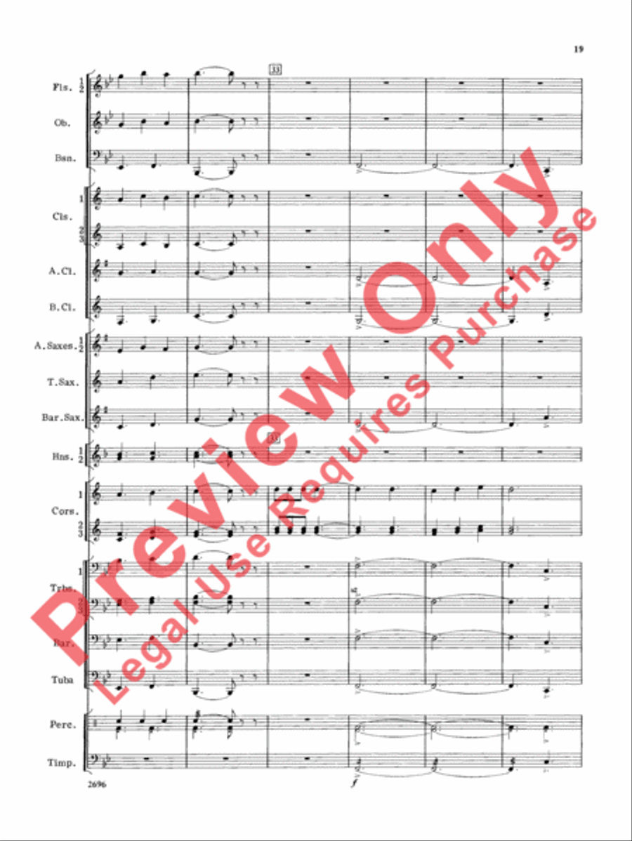 Hudson River Suite Hudson River Suite Concert Band scores gallery preview page 20