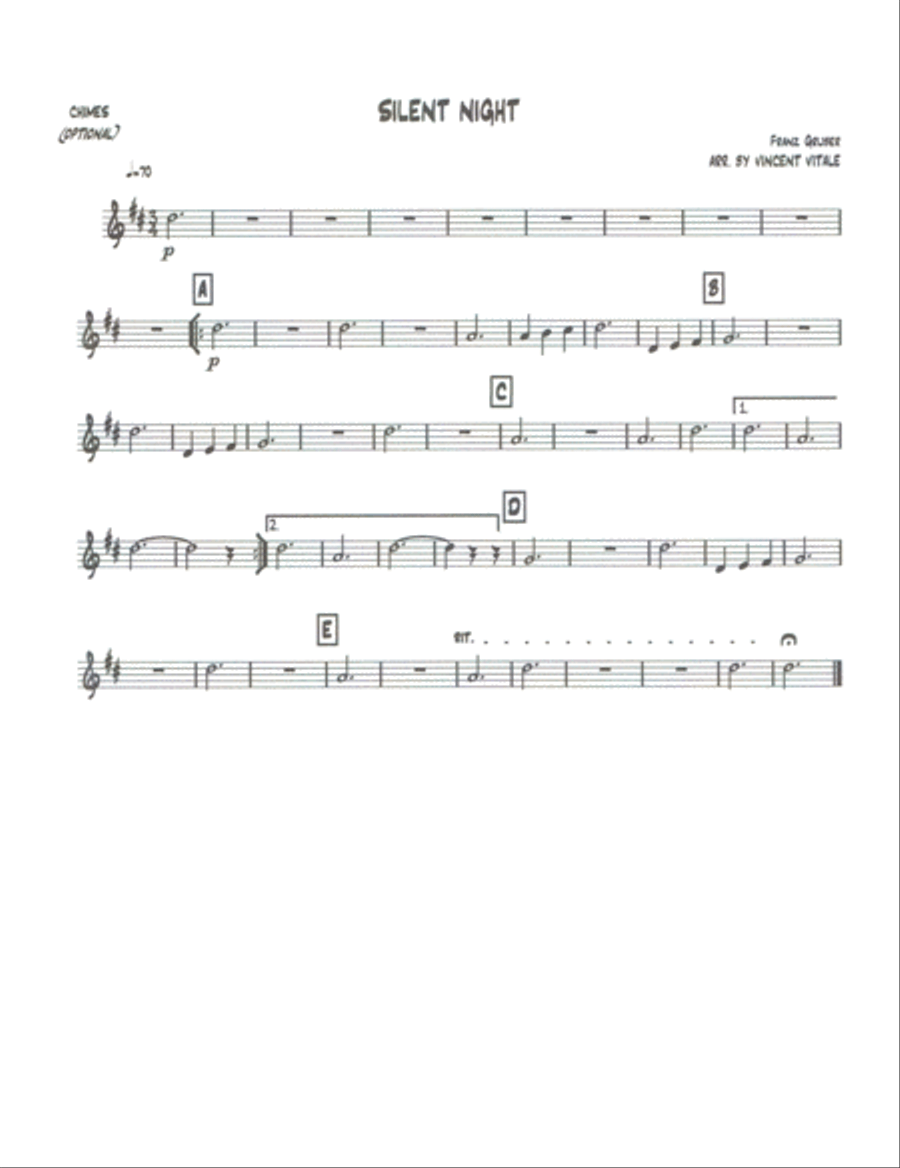 SILENT NIGHT String Orchestra scores gallery preview page 6