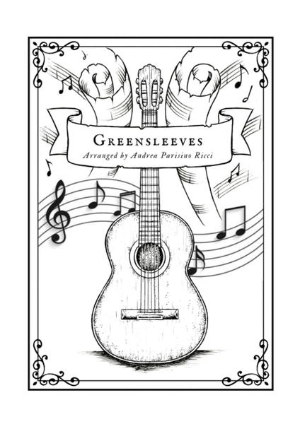 Greensleeves - Fingerstyle - Solo Guitar - Tab image number null