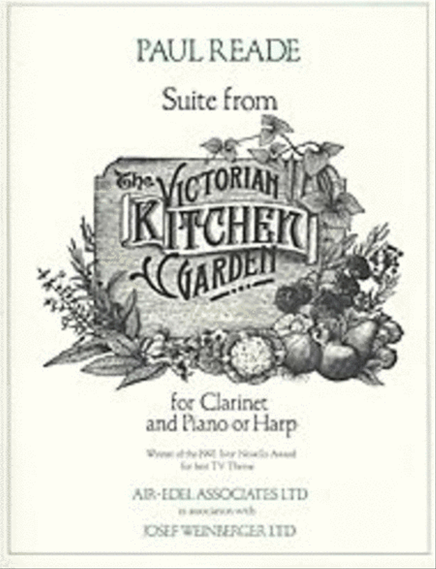 Book cover for Reade - Victorian Kitchen Garden Suite Clarinet/Piano