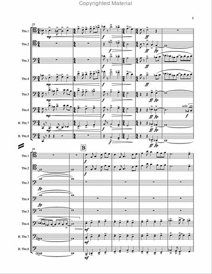 World Report World Report Trombone scores gallery preview page 4