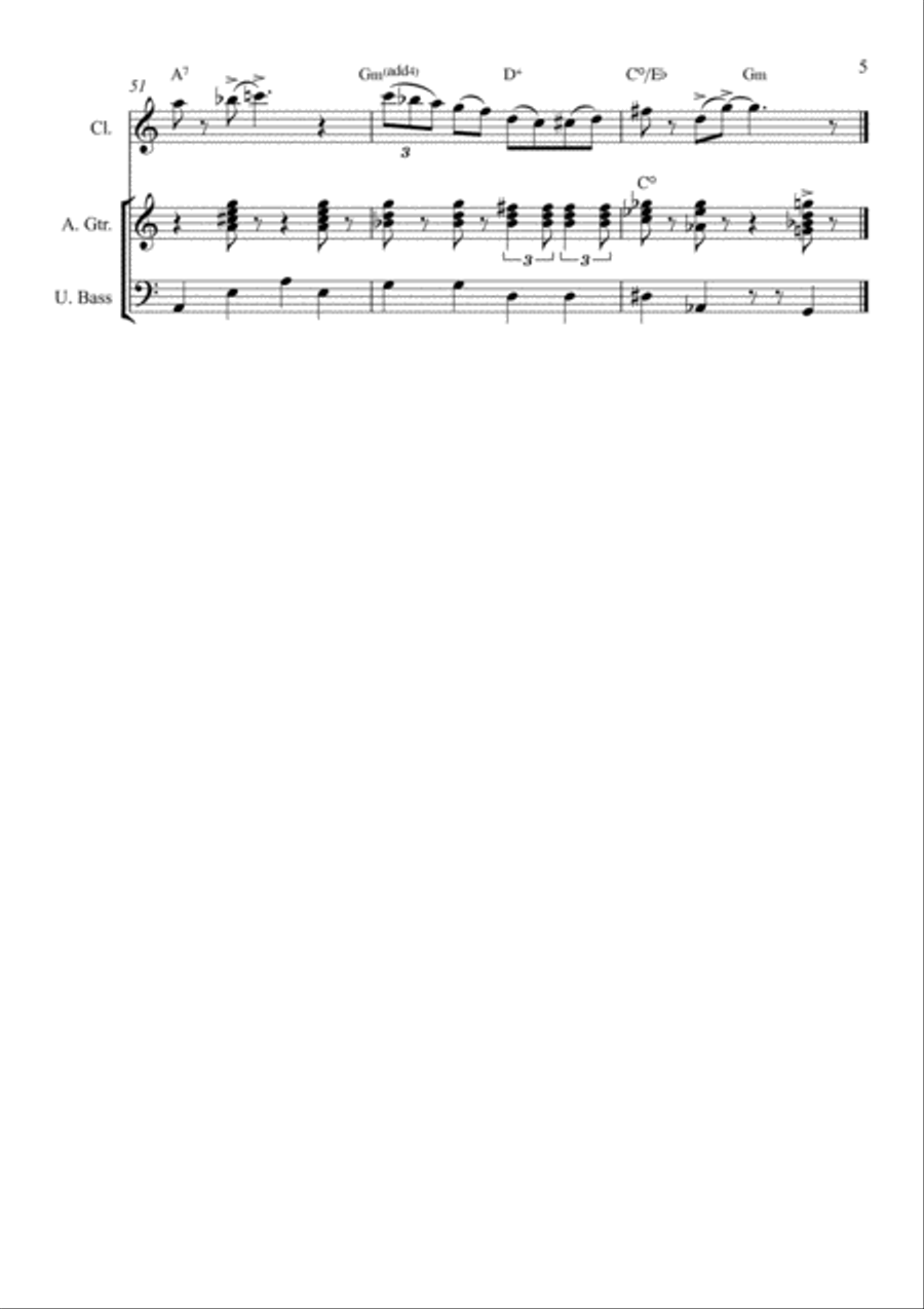Bald Feegel Bald Feegel Small Ensemble scores gallery preview page 5