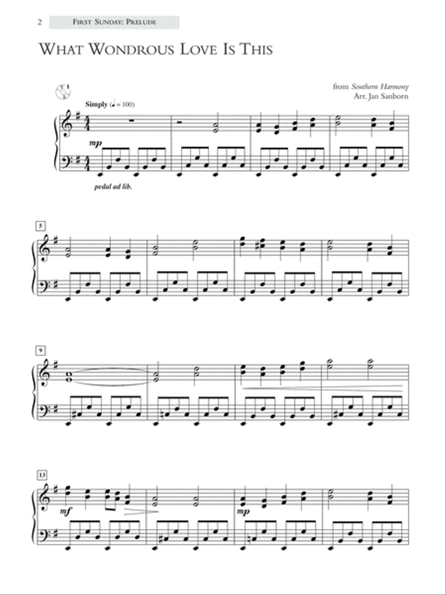A Month of Sundays Piano Solo scores gallery preview page 3