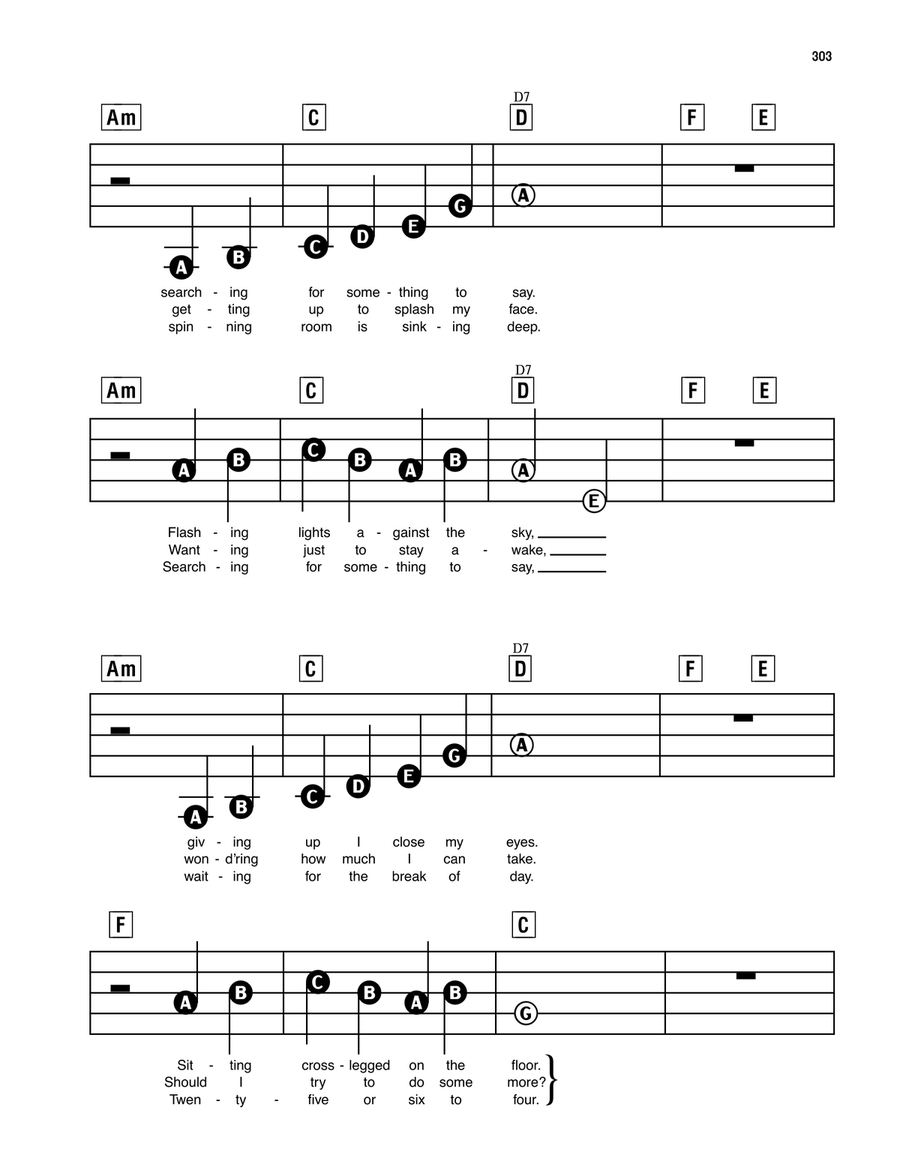 25 Or 6 To 4 Electronic Keyboard scores gallery preview page 2