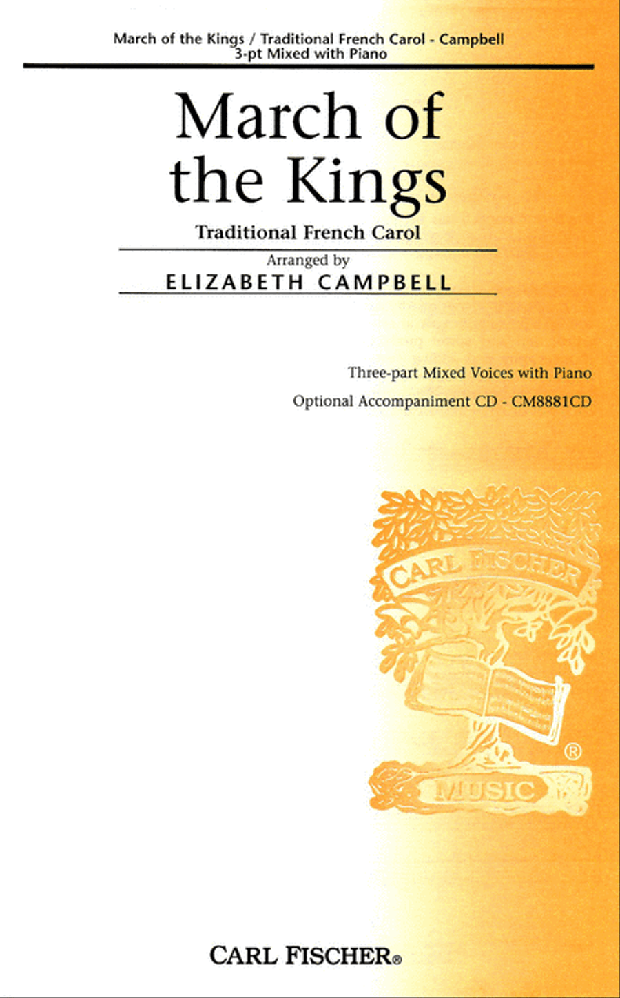 March of the Kings 3-Part scores gallery preview page 1