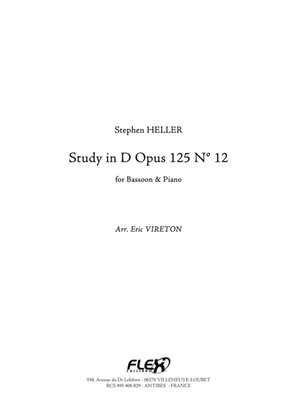 Study in D Opus 125 No. 12
