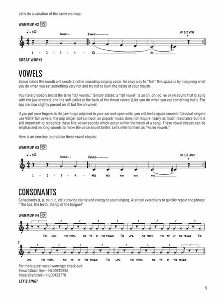 Hal Leonard Vocal Method