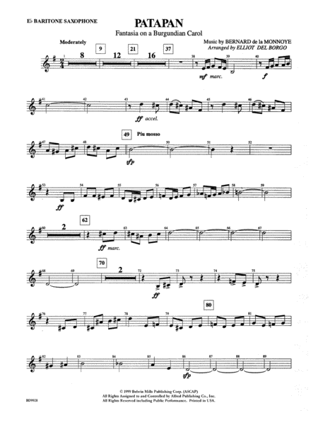 Patapan: E-flat Baritone Saxophone