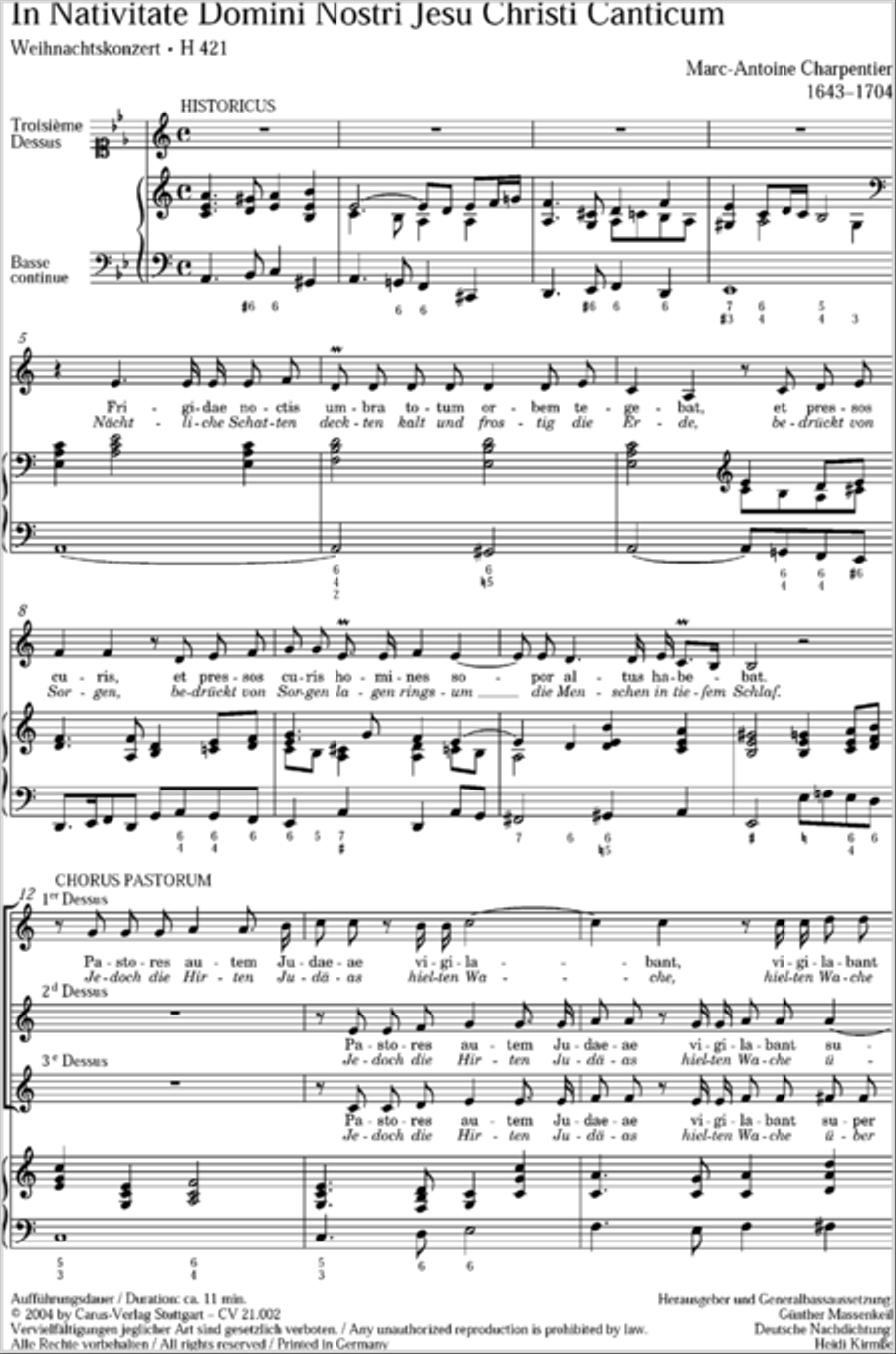In nativitate Domini nostri Jesu Christi canticum SSA scores gallery preview page 2