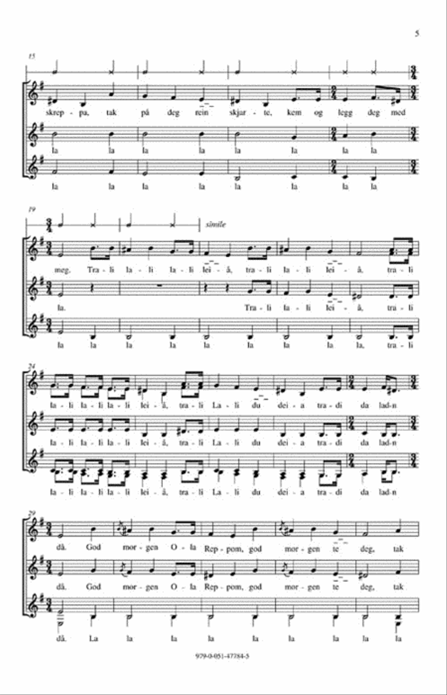 Norwegian Trilogy SSAA scores gallery preview page 3