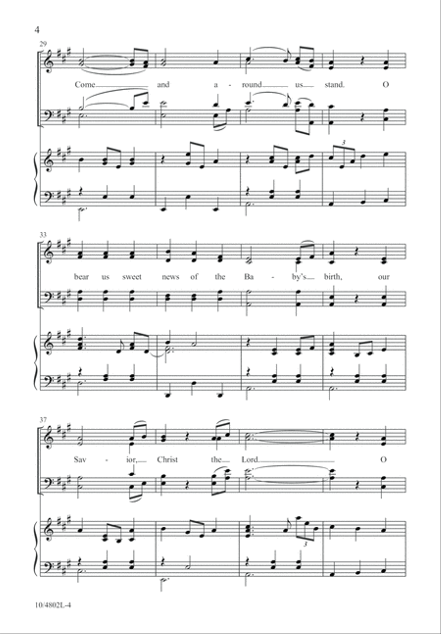 Angel Band Angel Band 4-Part scores gallery preview page 4