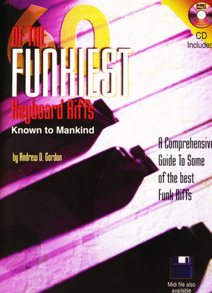 Book cover for 60 of the Funkiest Keyboard Riffs Known to Mankind