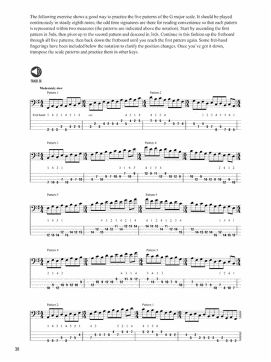 Music Theory for Bass Players Guitar Tablature scores gallery preview page 4