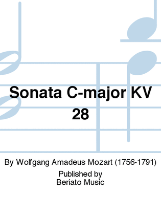 Sonata C-major KV 28