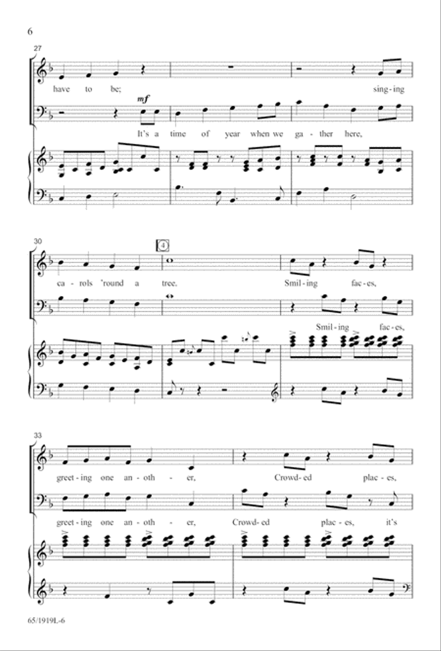 The Perfect Christmas 4-Part scores gallery preview page 8