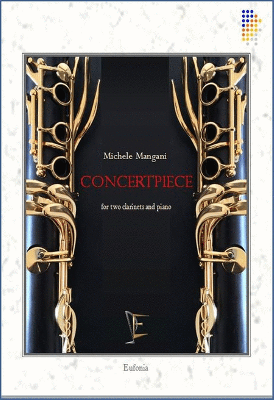 Concertpiece Clarinet Duet scores gallery preview page 1