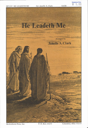 Book cover for He Leadeth Me