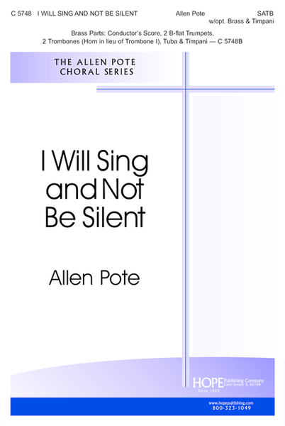 I Will Sing And Not Be Silent image number null