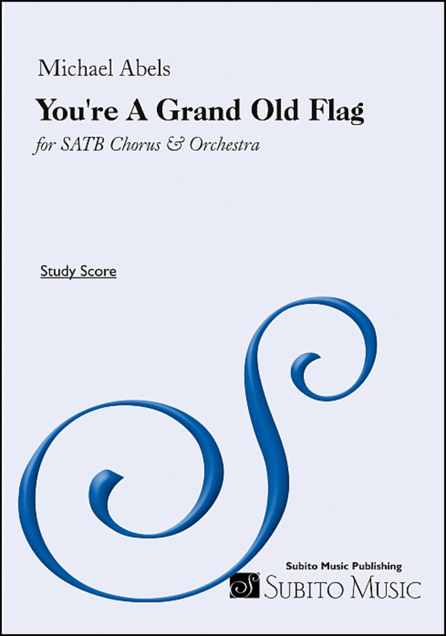 You're A Grand Old Flag arr. 4-Part scores gallery preview page 1