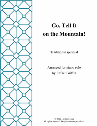 Book cover for Go, Tell It on the Mountain!