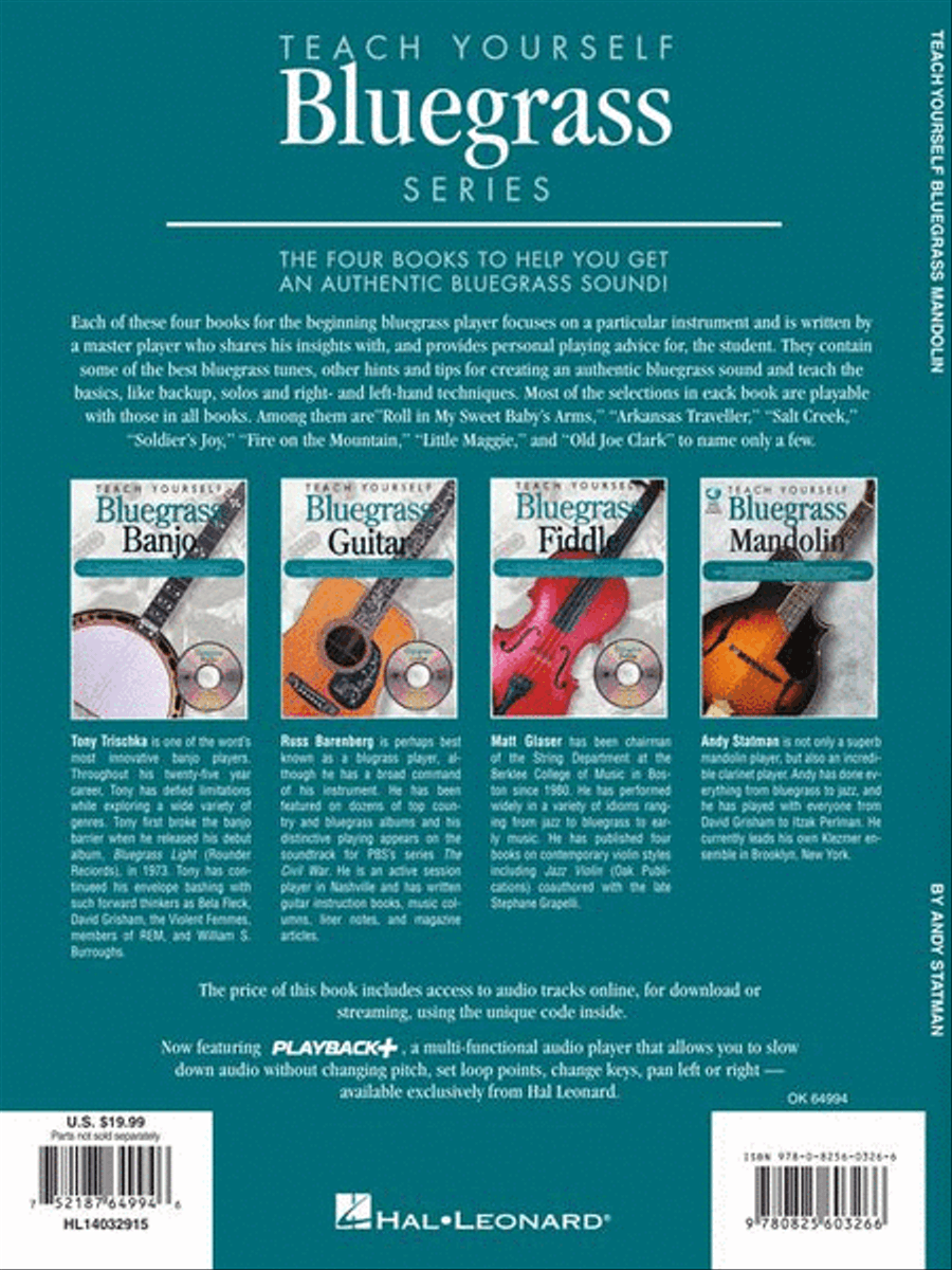 Teach Yourself Bluegrass Mandolin Mandolin scores gallery preview page 7