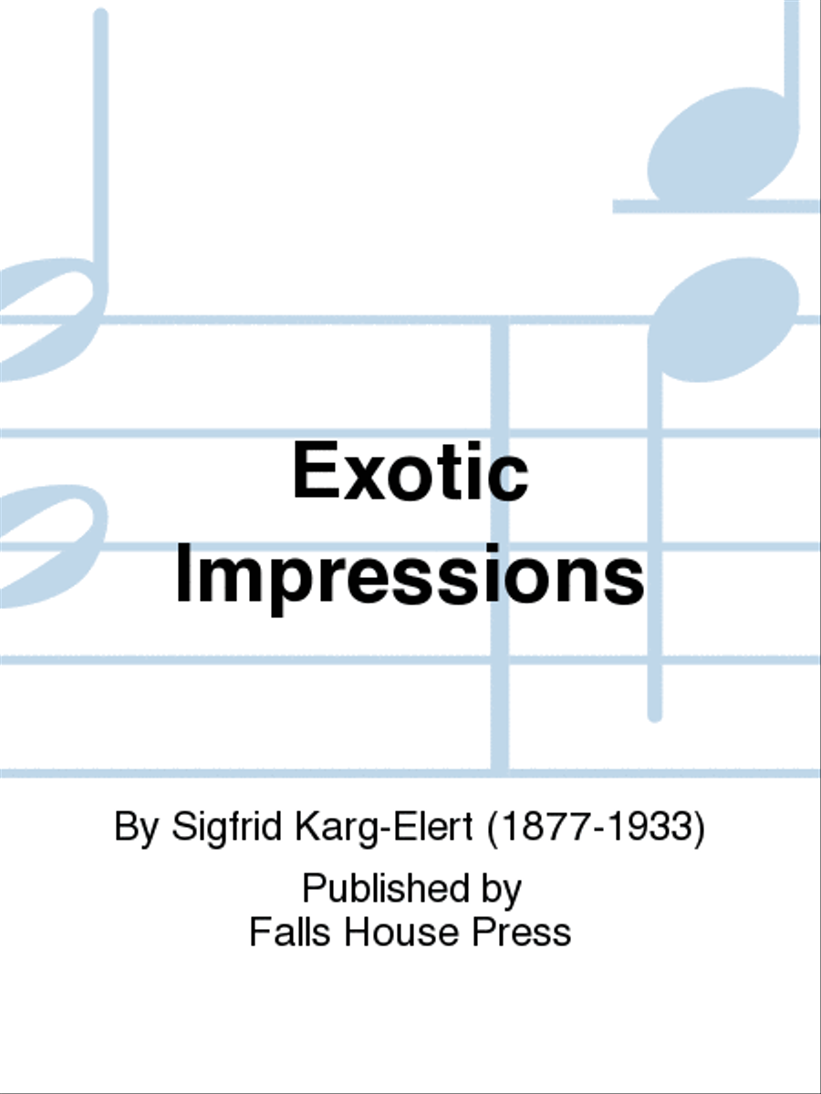 Exotic Impressions Flute Solo scores gallery preview page 1