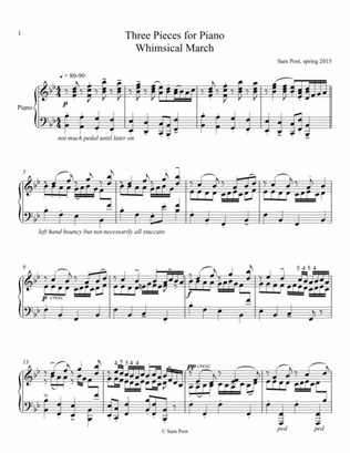 Three Pieces for Piano, op. 21