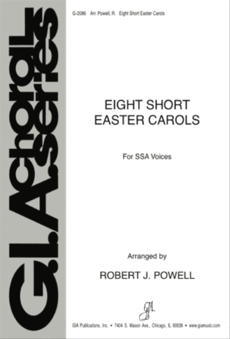 Eight Short Easter Carols SSA scores gallery preview page 1